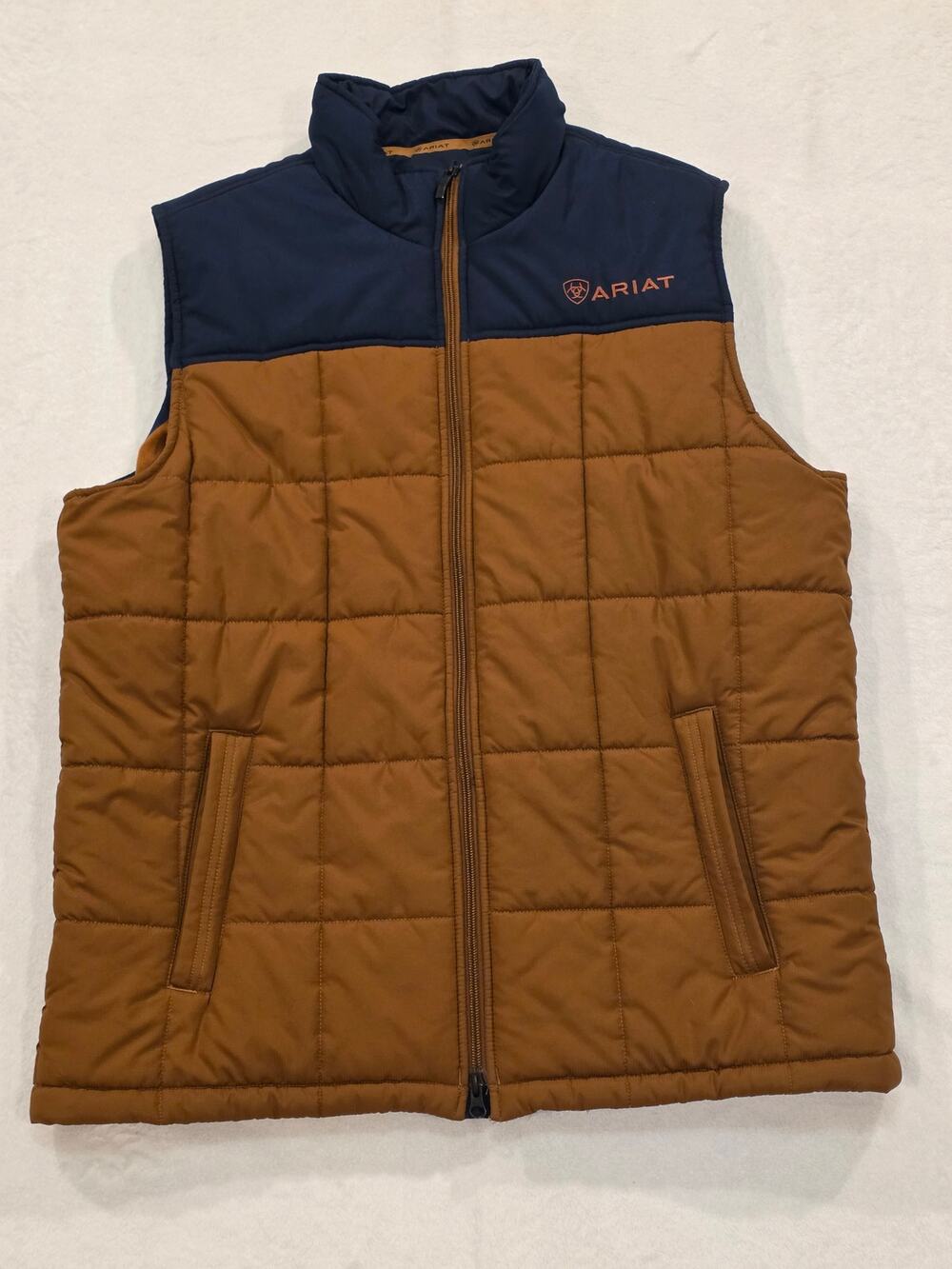 Ariat Vest Conceal Carry Brown Large